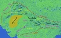 Vedic India Map